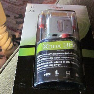 new in package Rocketfish 8 ft 2.4 m HD component Video stereo audio gaming cabl